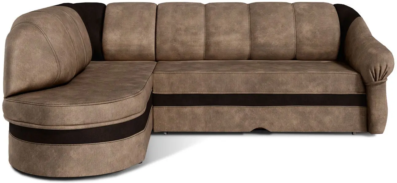 Canapea de colt Eltap Benano Monolith 09/Monolith 29 Left (Brown Light/Brown Dark)