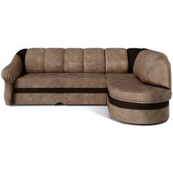 Canapea de colt Eltap Benano Monolith 09/Monolith 29 Right (Brown Light/Brown Dark)