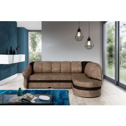 Canapea de colt Eltap Benano Monolith 09/Monolith 29 Right (Brown Light/Brown Dark) Thumb