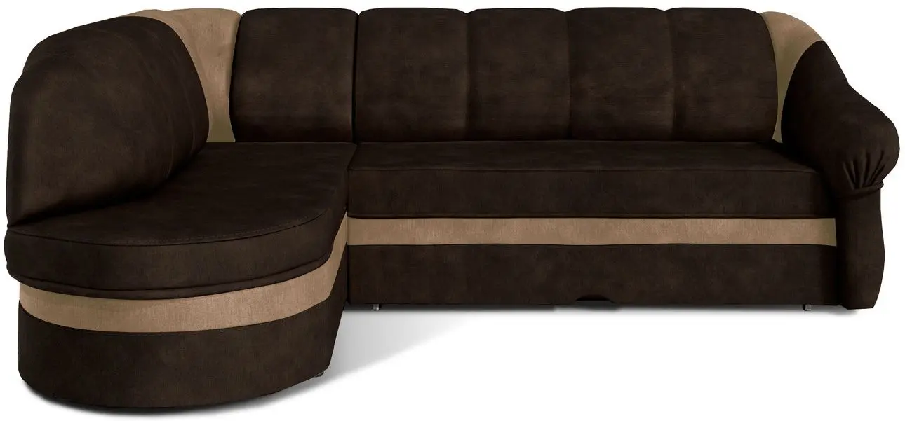 Canapea de colt Eltap Benano Monolith 29/Monolith 09 Left (Brown Dark/Brown Light)