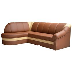 Canapea de colt Eltap Benano Soft 15/Soft 18 Left (Brown/Cream)