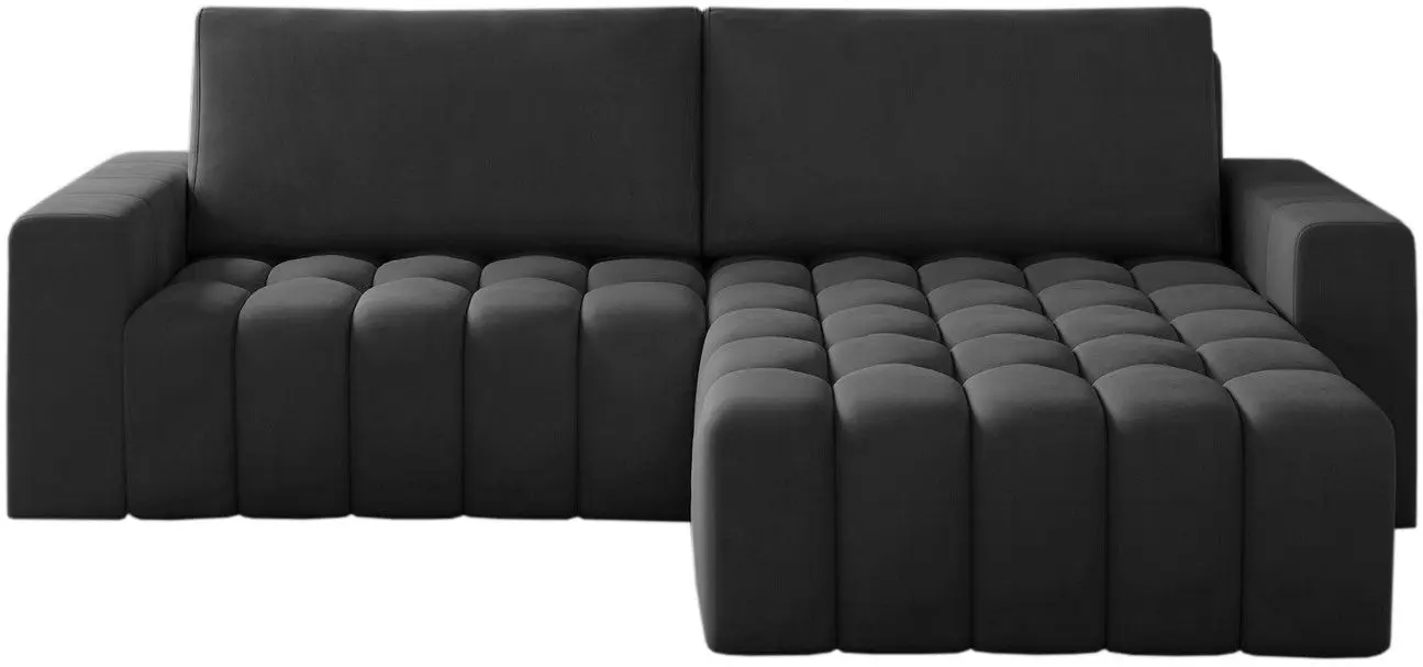 Диван угловой Eltap Bonett Monolith 97 Right (Dark Graphite)