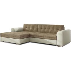 Canapea de colt Eltap Conforti Berlin 03/Soft 33 Left (Beige/Cream)