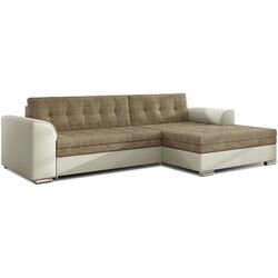 Canapea de colt Eltap Conforti Berlin 03/Soft 33 Right (Beige/Cream)