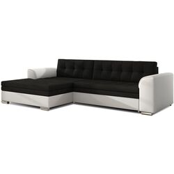 Canapea de colt Eltap Conforti Sawana 14/Soft 17 Left (Black/White)