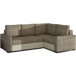 Canapea de colt Eltap Corona Berlin 03/Soft 33 Right (Beige/Cream)