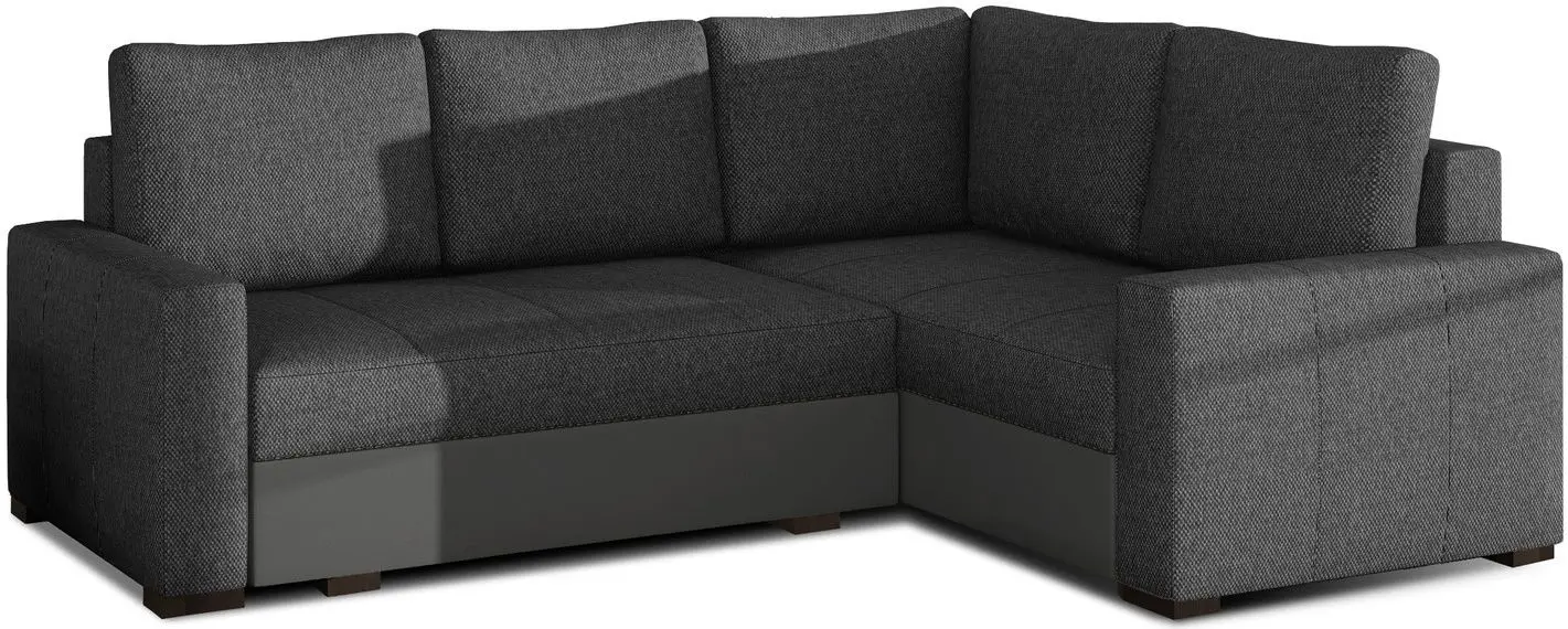 Canapea de colt Eltap Corona Inari 96/Soft 29 Right (Gray Dark)