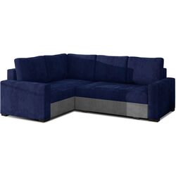 Canapea de colt Eltap Corona Kronos 09/Paros 05 Left (Blue/Gray Light)