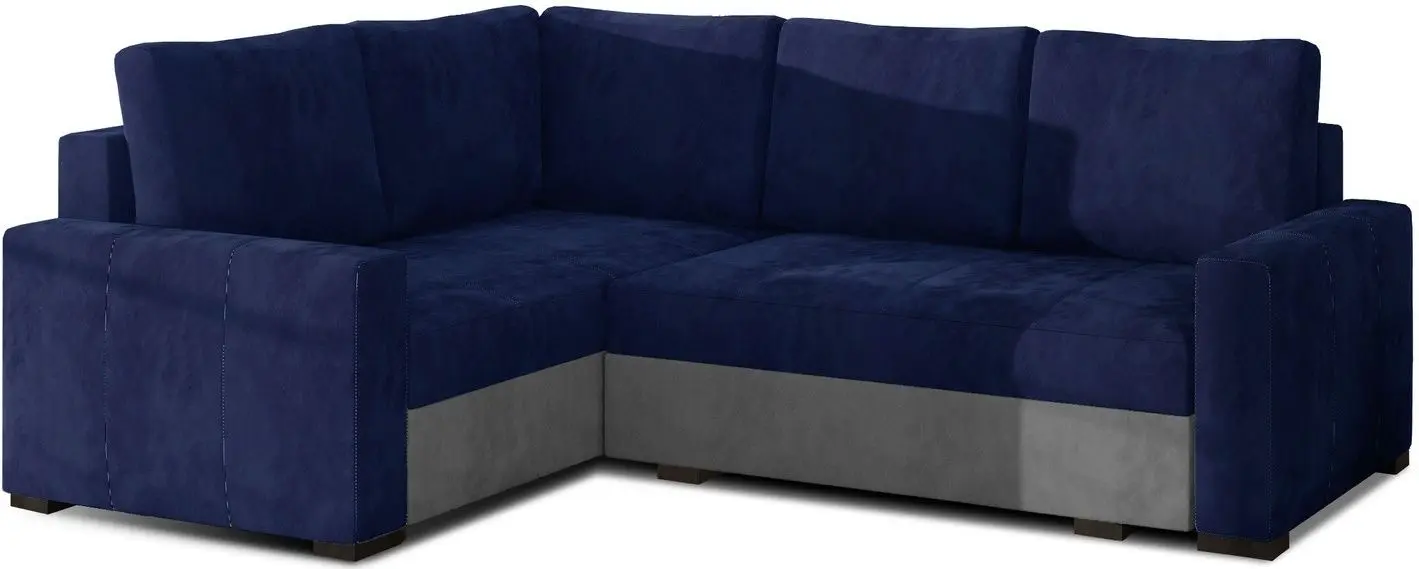 Canapea de colt Eltap Corona Kronos 09/Paros 05 Left (Blue/Gray Light)