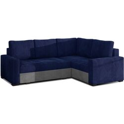 Canapea de colt Eltap Corona Kronos 09/Paros 05 Right (Blue/Gray Light)