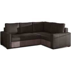 Canapea de colt Eltap Corona Monolith 29/Monolith 09 Right (Brown Dark/Brown Light)