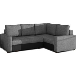 Canapea de colt Eltap Corona Sawana 21/Soft 11 Right (Gray/Black)