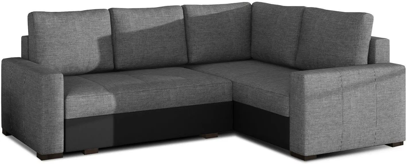 Canapea de colt Eltap Corona Sawana 21/Soft 11 Right (Gray/Black)