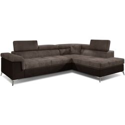 Canapea de colt Eltap Eridano Monolith 09/Monolith 29 Right (Brown Light/Brown Dark)