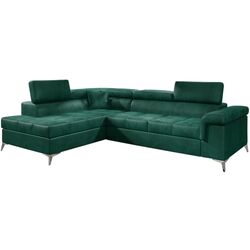 Canapea de colt Eltap Eridano Monolith 37 Left (Emerald)