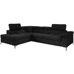 Canapea de colt Eltap Eridano Sawana 14 Left (Black)