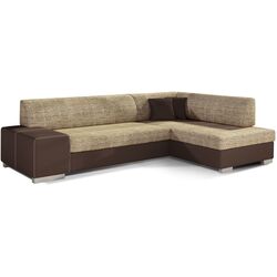 Canapea de colt Eltap Fabio Berlin 03/Soft 66 Right (Beige/Brown)