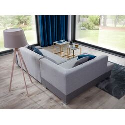 Диван угловой Eltap Fabio Cover 70/Soft 17 Left (Blue-Gray/White) Thumb