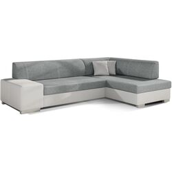 Canapea de colt Eltap Fabio Cover 83/Soft 17 Right (Gray/White)