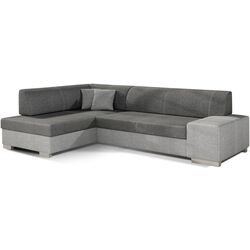 Canapea de colt Eltap Fabio Sawana 05/Sawana 21 Left (Gray Dark/Gray)