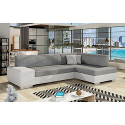 Canapea de colt Eltap Fabio Sawana 05/Soft 17 Left (Gray Dark/White) Thumb