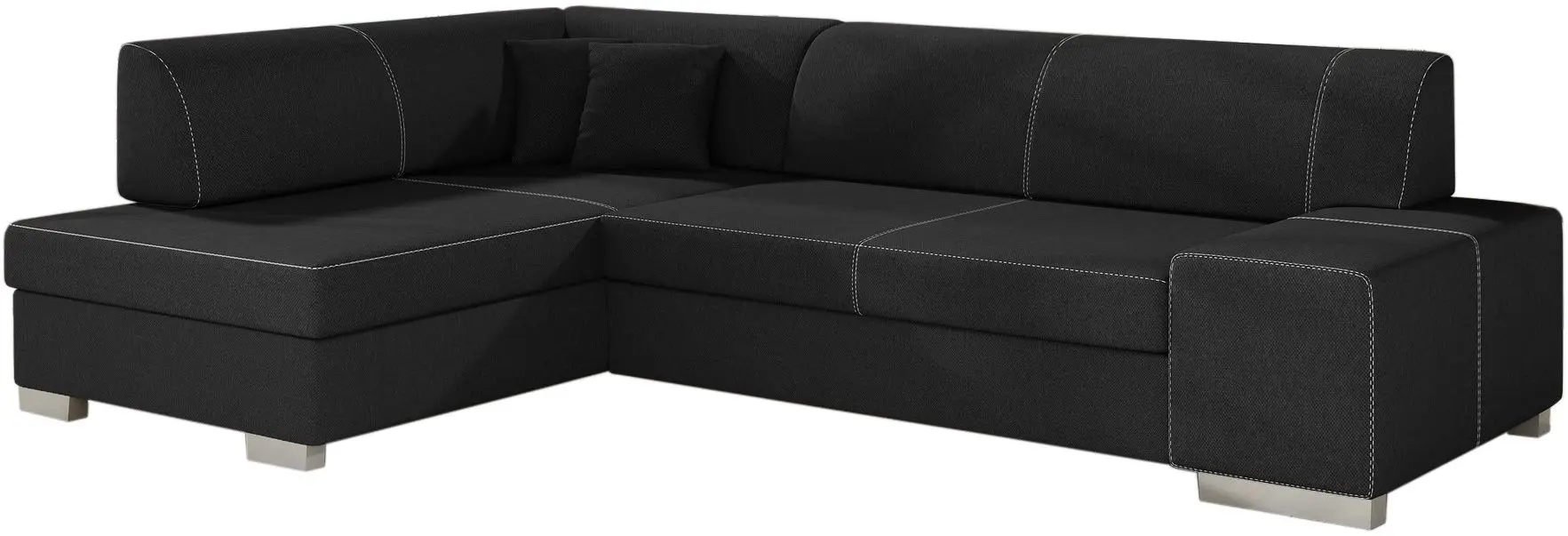 Canapea de colt Eltap Fabio Sawana 14 Left (Black)