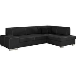 Canapea de colt Eltap Fabio Sawana 14 Right (Black)