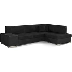 Canapea de colt Eltap Fabio Sawana 14/Soft 11 Right (Black)