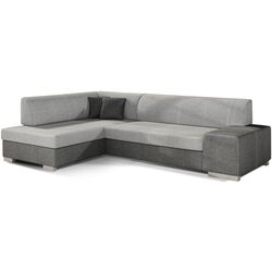 Canapea de colt Eltap Fabio Sawana 21/Sawana 05 Left (Gray/Gray Dark)
