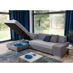 Диван угловой Eltap Fabio Sawana 21/Sawana 05 Right (Gray/Gray Dark) Thumb