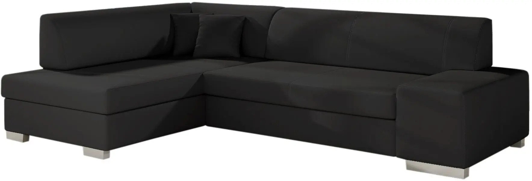 Canapea de colt Eltap Fabio Soft 11 Left (Black)