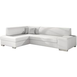 Canapea de colt Eltap Fabio Soft 17 Left (White)
