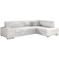 Canapea de colt Eltap Fabio Soft 17 Right (White)