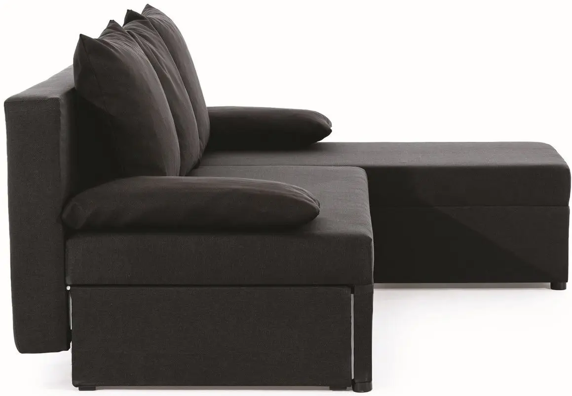 Canapea de colt Eltap Gino Sawana 14 (Black)