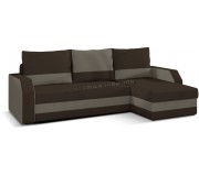 Canapea de colt Eltap Giulio Alova 48/Alova 10 (Brown Dark/Gray)