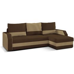 Диван угловой Eltap Giulio Alova 68/Alova 66 (Brown/Beige Dark)