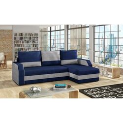 Canapea de colt Eltap Giulio Kronos 09/Paros 05 (Blue/Gray Light)