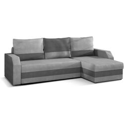 Canapea de colt Eltap Giulio Paros 05/Paros 06 (Gray Light/Graphite)