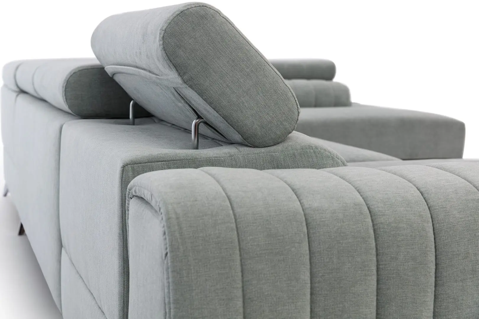 Canapea in forma de U Eltap Lacante Flores 4 Left (Gray)