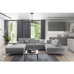 Canapea in forma de U Eltap Lacante Gojo 4 Right (Gray) Thumb