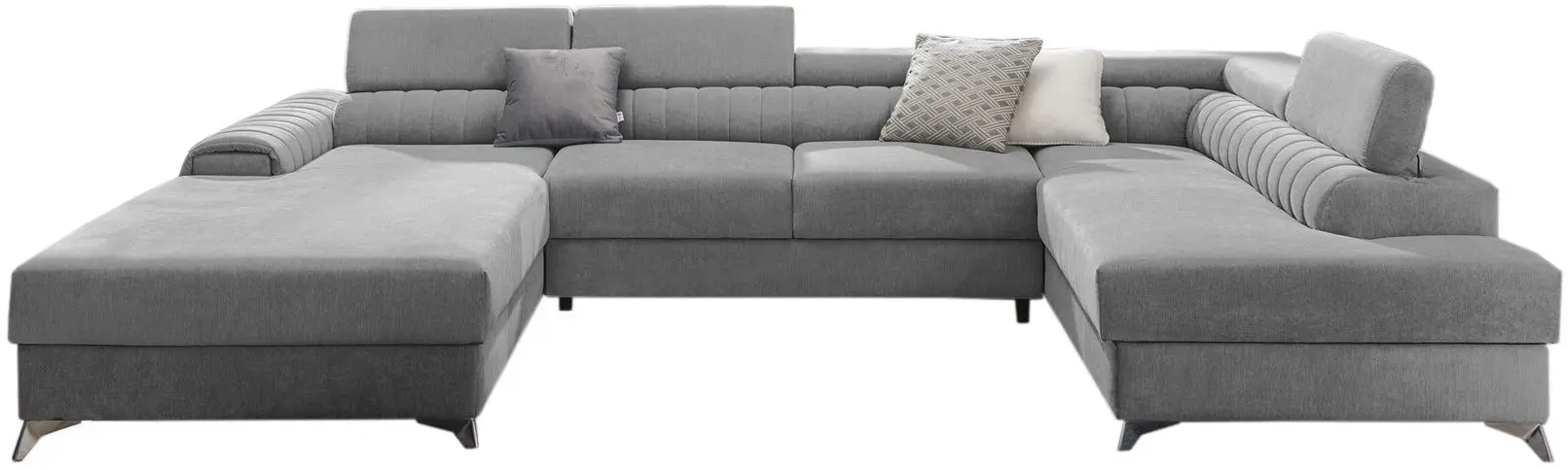 Canapea in forma de U Eltap Lacante Gojo 4 Right (Gray)