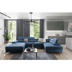 Диван П-образный Eltap Lacante Gojo 40 Left (Blue) Thumb