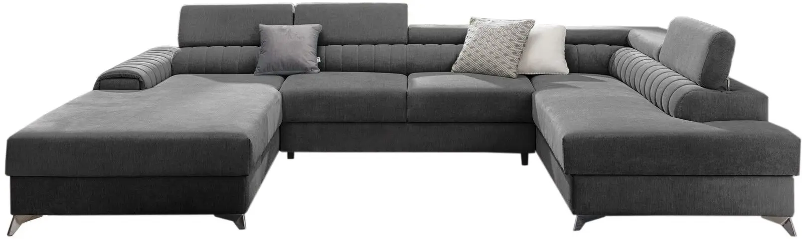 Диван П-образный Eltap Lacante Gojo 5 Right (Gray Dark)
