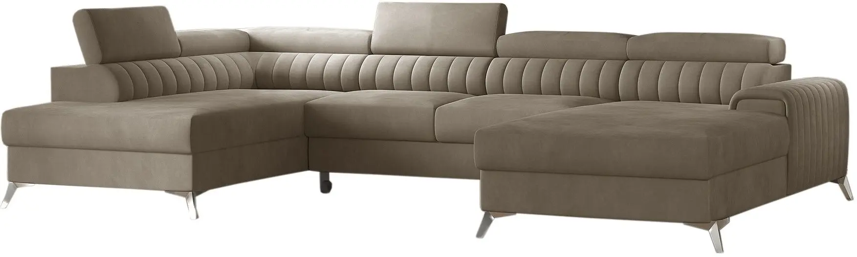 Диван П-образный Eltap Lacante Nube 20 Left (Bronze-Gray)