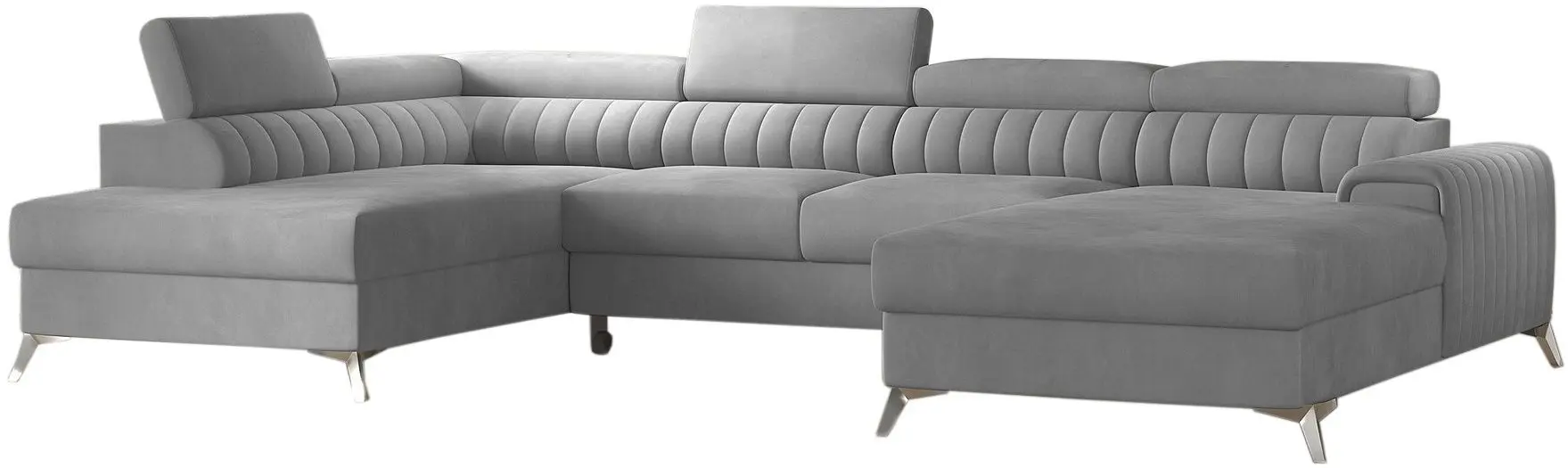 Canapea in forma de U Eltap Lacante Nube 03 Left (Gray Light)