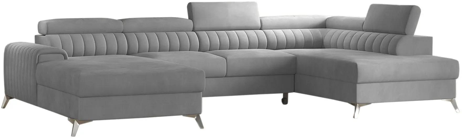 Диван П-образный Eltap Lacante Nube 03 Right (Gray Light)