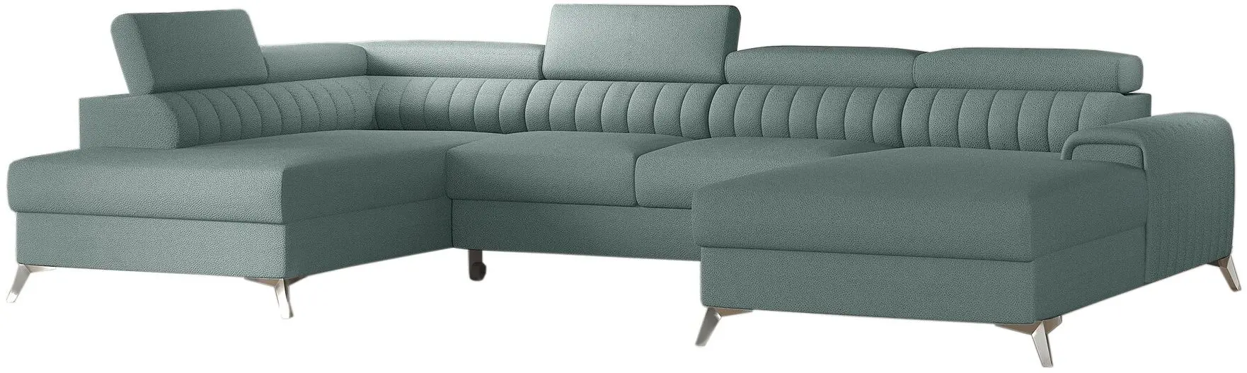 Canapea in forma de U Eltap Lacante Savoi 100 Left (Blue-Gray)