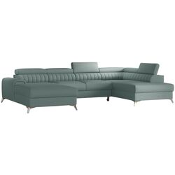 Canapea in forma de U Eltap Lacante Savoi 100 Right (Blue-Gray)