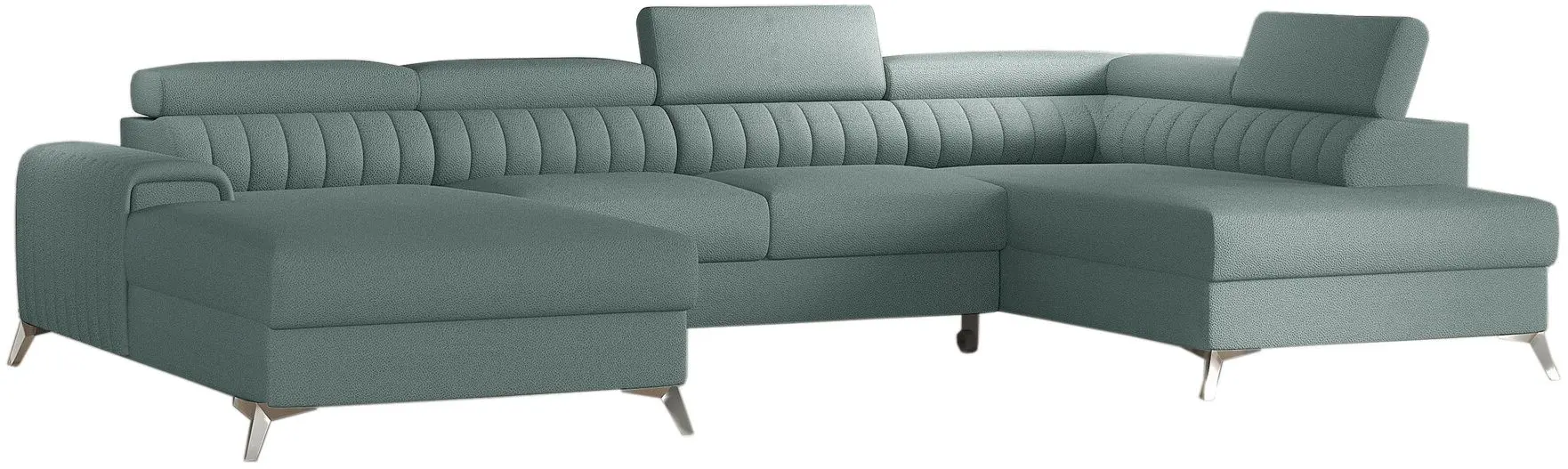 Диван П-образный Eltap Lacante Savoi 100 Right (Blue-Gray)