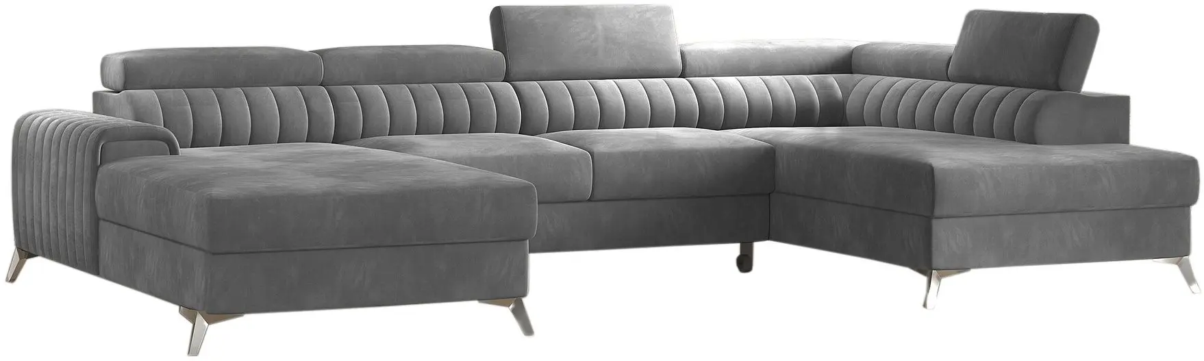 Canapea in forma de U Eltap Lacante Sola 6 Right (Gray)